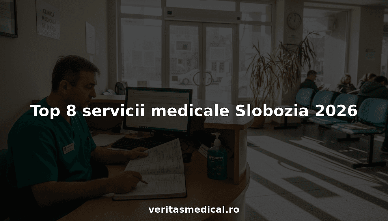 Top 8 servicii medicale Slobozia 2026