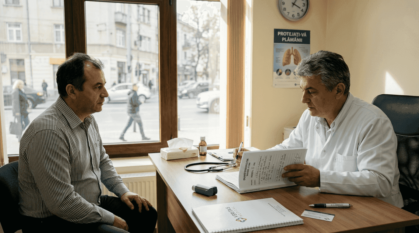 Ghid consultații pneumologie 2026 pentru pacienții din Slobozia