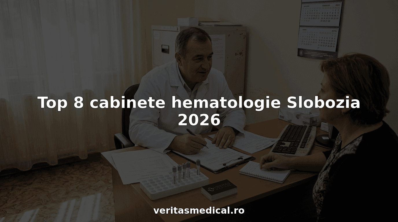 Top 8 cabinete hematologie Slobozia 2026